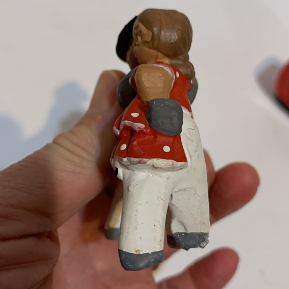 Horse couple Hand Painted Spanish Mud People - Picture 12 of 13